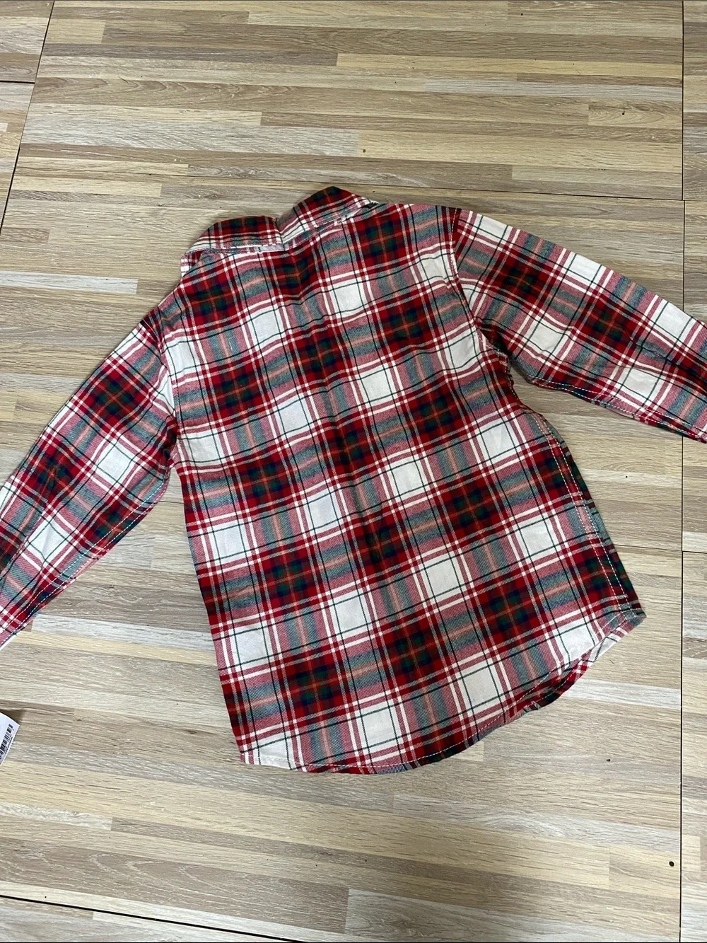 NWT CARTER’s button down plaid shirt size toddler boy 3T